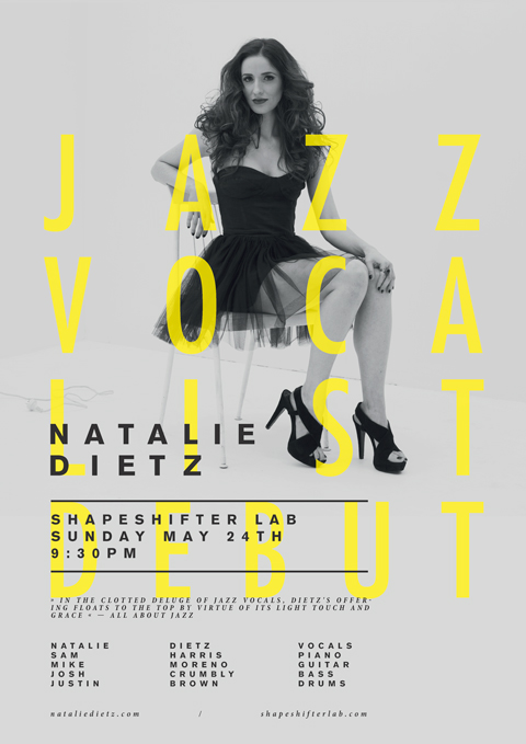 Natalie Dietz Jazz Vocalist Shapeshifter Lab