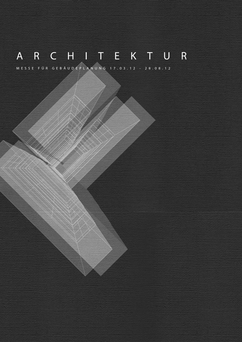 Poster Design Architektur geometrisch